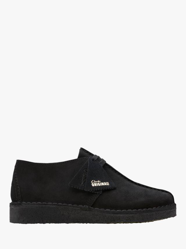 

Замшевые туфли clarks desert trek Clarks, черный