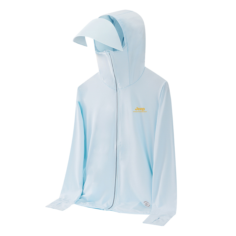 

Суперлегкая дышащая одежда с UV-защитой и охлаждающим эффектом, унисекс Jeep, women's - светло-синий