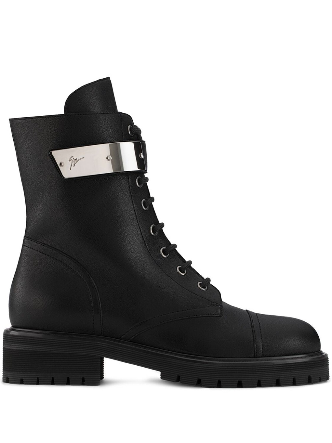 

Giuseppe Zanotti ботинки Alexa с металлическим логотипом, черный