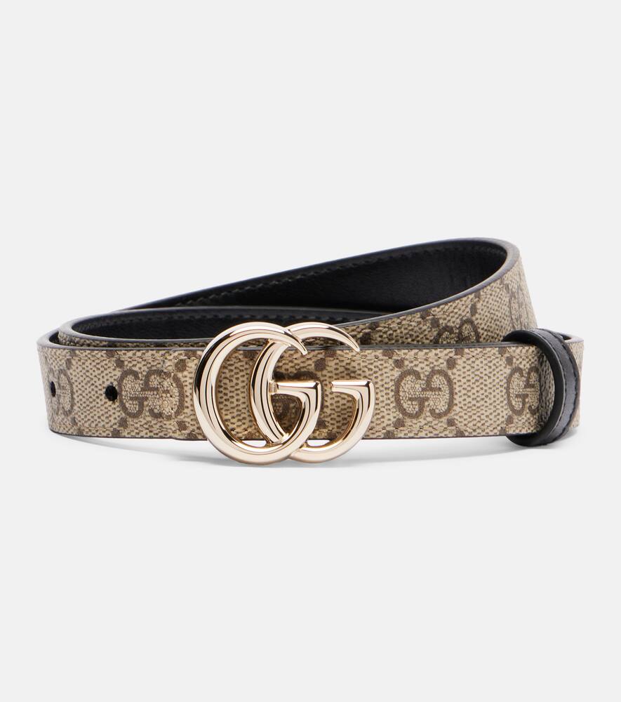 

Ремень GG Marmont двусторонний Gucci, Beige Ebony/Black