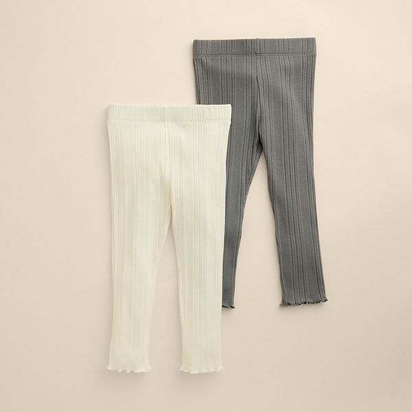 

Детские леггинсы с рюшами, 2 шт Little Co. By Lauren Conrad, Ivory Silk