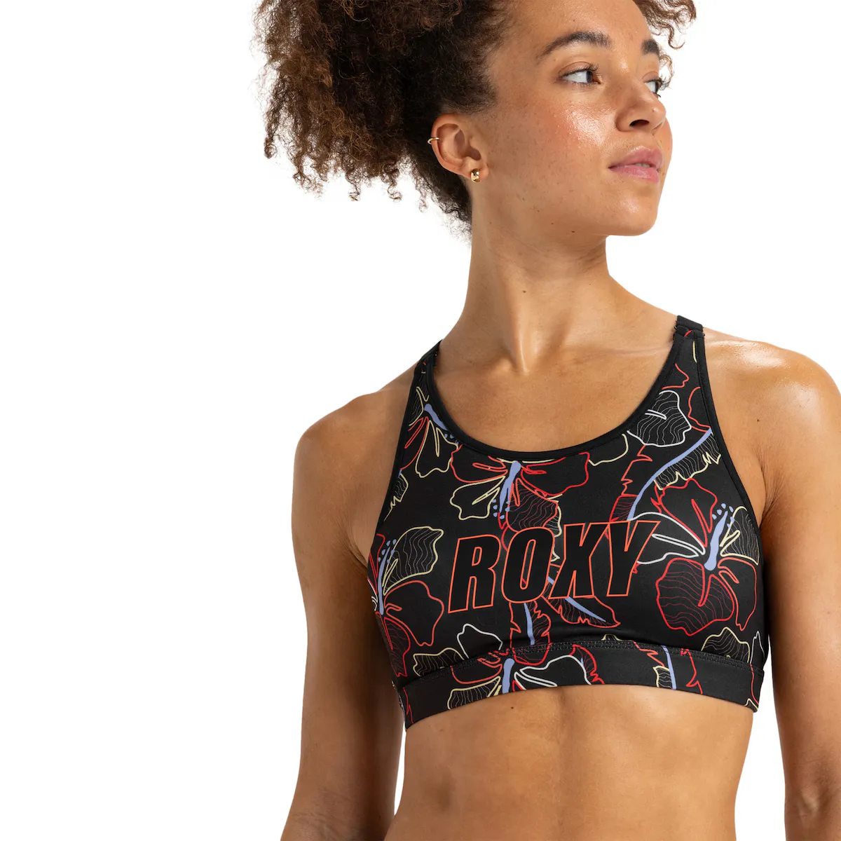 

Женский спортивный бюстгальтер Roxy Everyday Flow, мультиколор