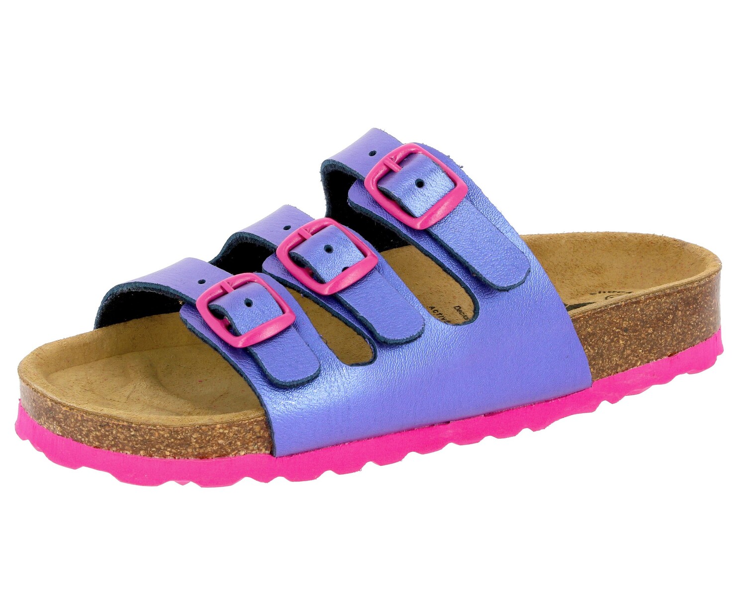 

Мюли Lico Pantolette Bioline Kids, фиолетовый