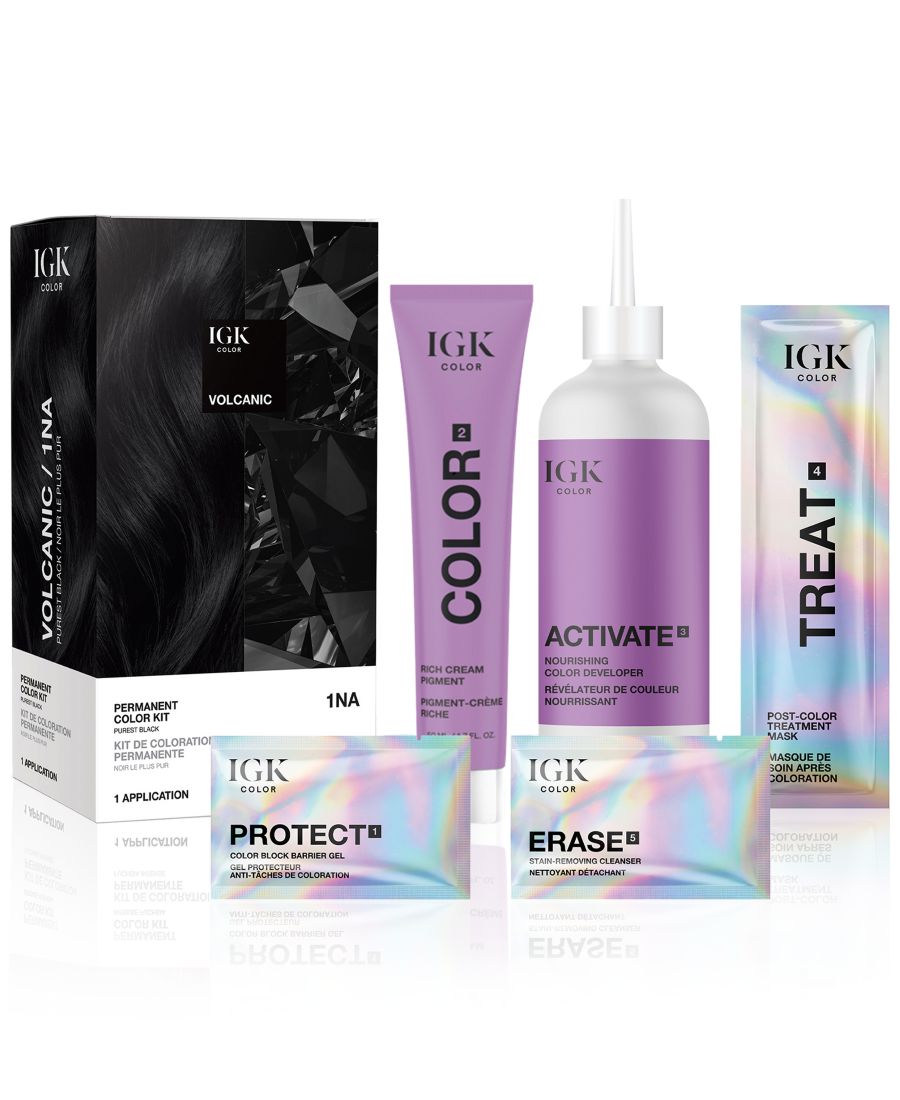 Набор из 6 стойких красок для волос IGK Hair, цвет volcanic — фото 4