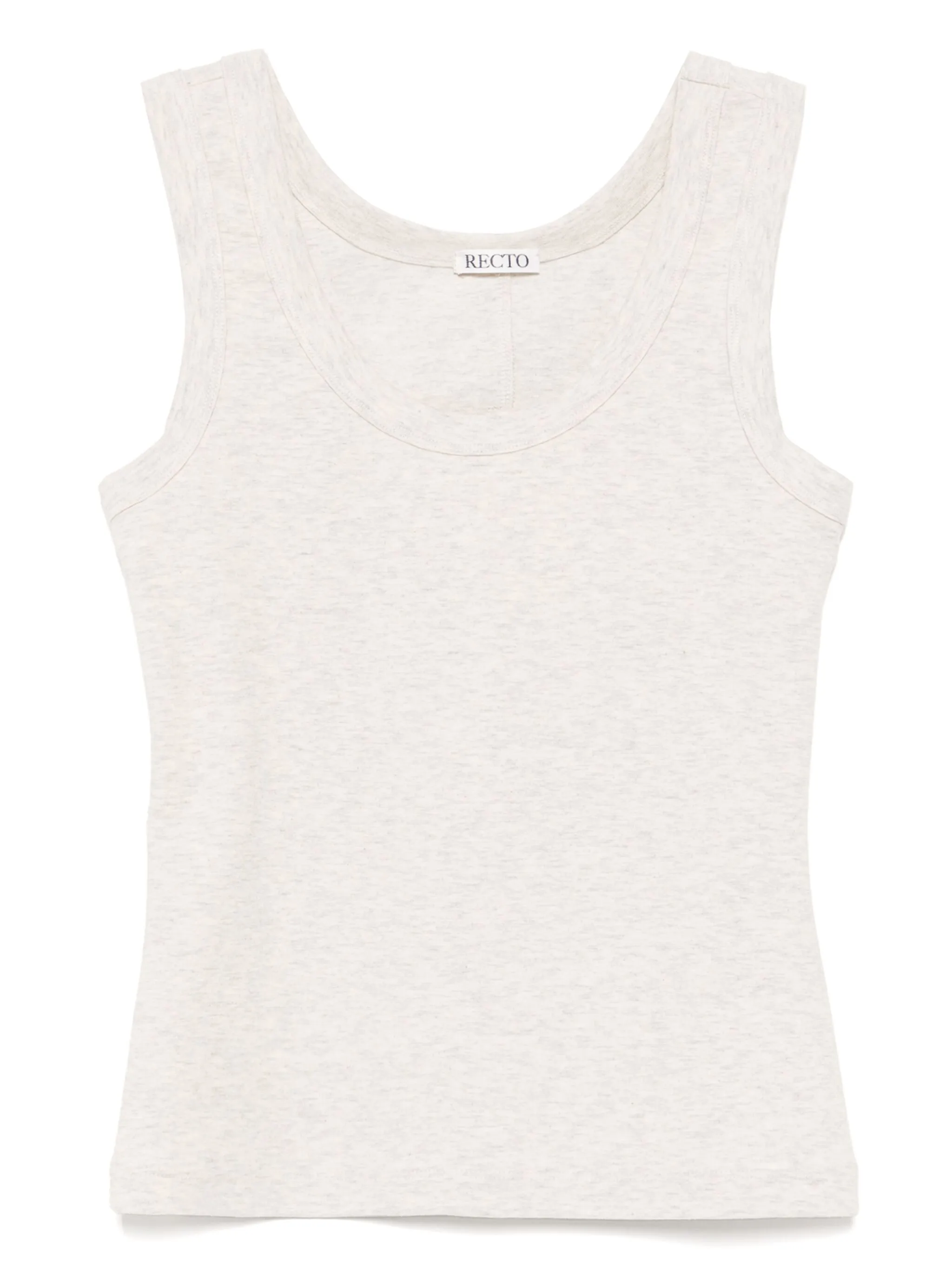 

Топ с U-образным вырезом Recto, серый