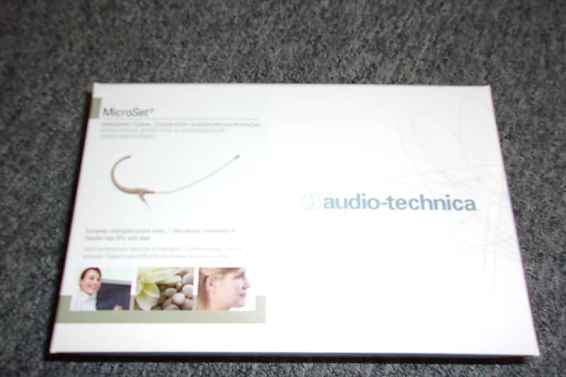 

Конденсаторный микрофон Audio-Technica MicroSet Omnidirectional Condenser Headworn Microphone