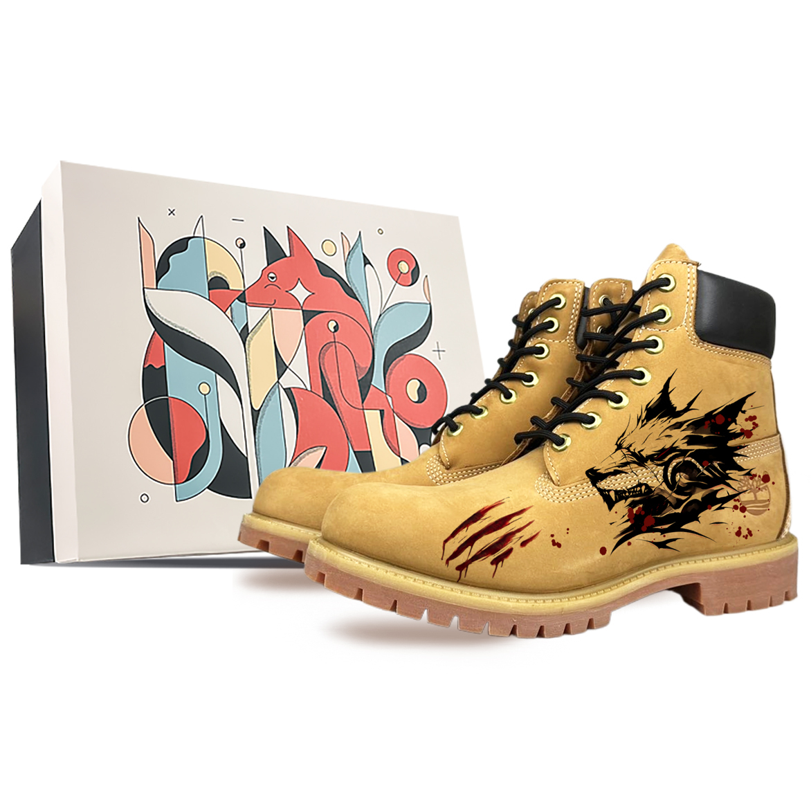 

Ботинки Timberland PREMIUM Wear-Resistant Slip-Resistant, коричневый/Король-волк