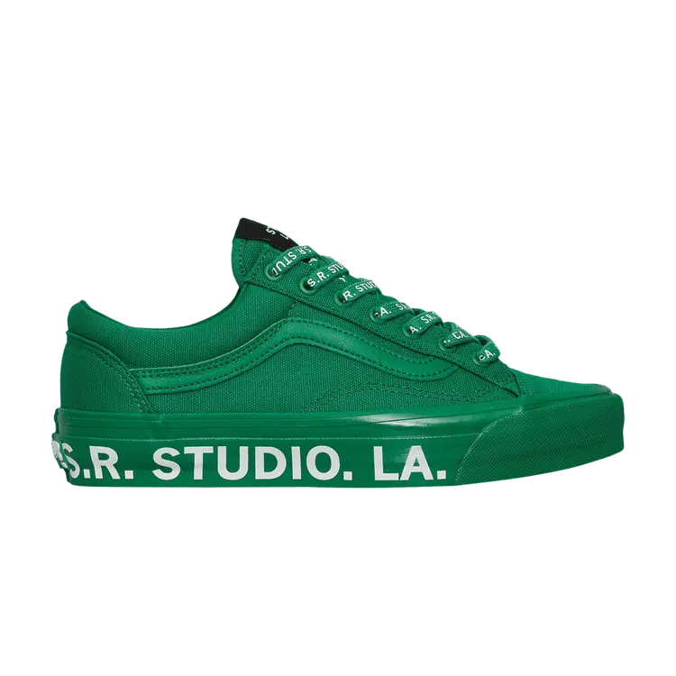 

Кроссовки Vans S.R. STUDIO. LA. CA. x Old Skool Reissue 36 Vibram Green, зеленый