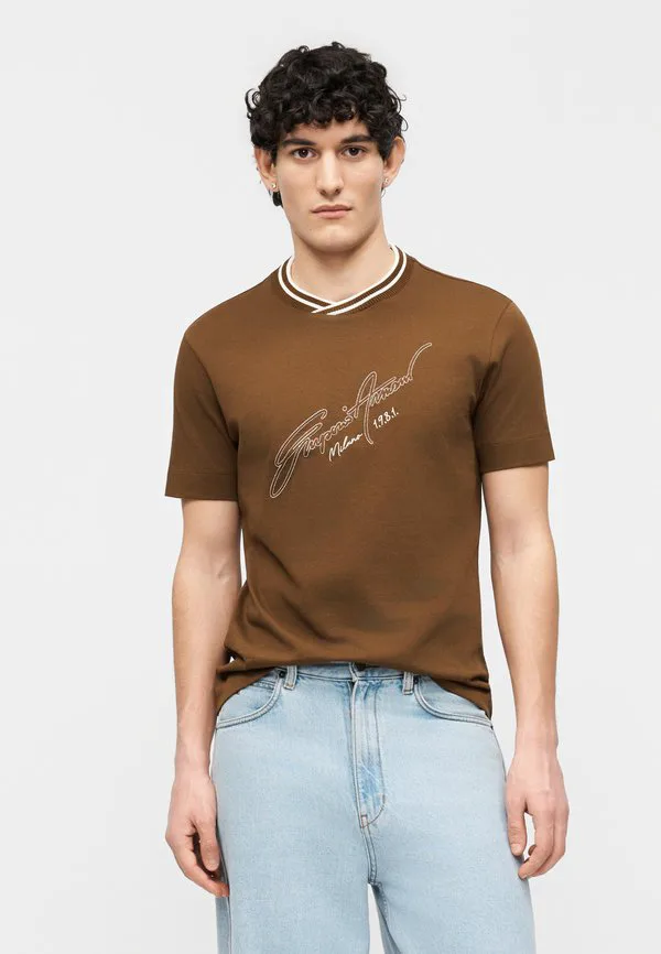 Футболка с принтом Emporio Armani, Desert Palm