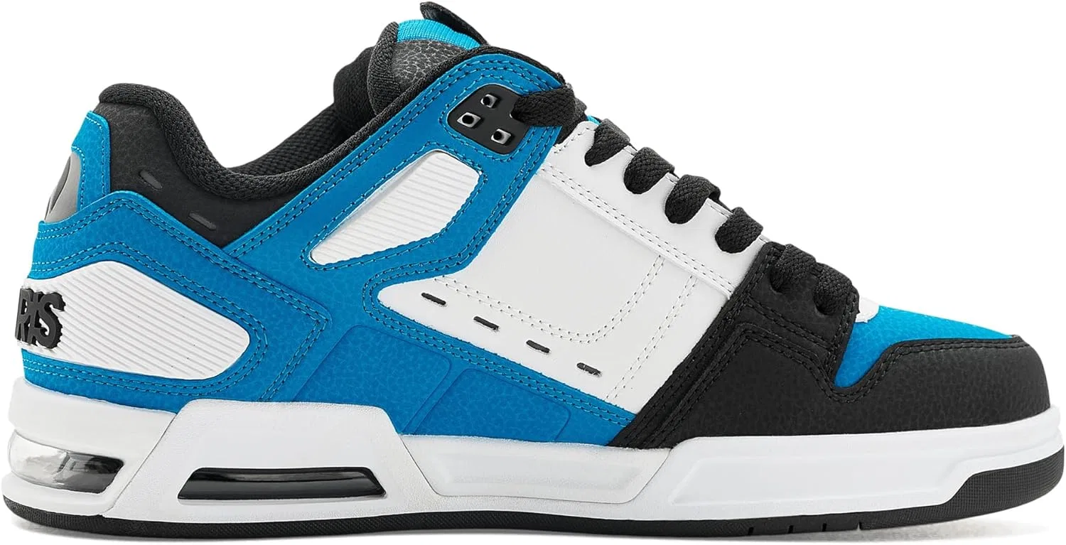 Кроссовки для скейтбординга Osiris, цвет Black/White/Blue — фото 3