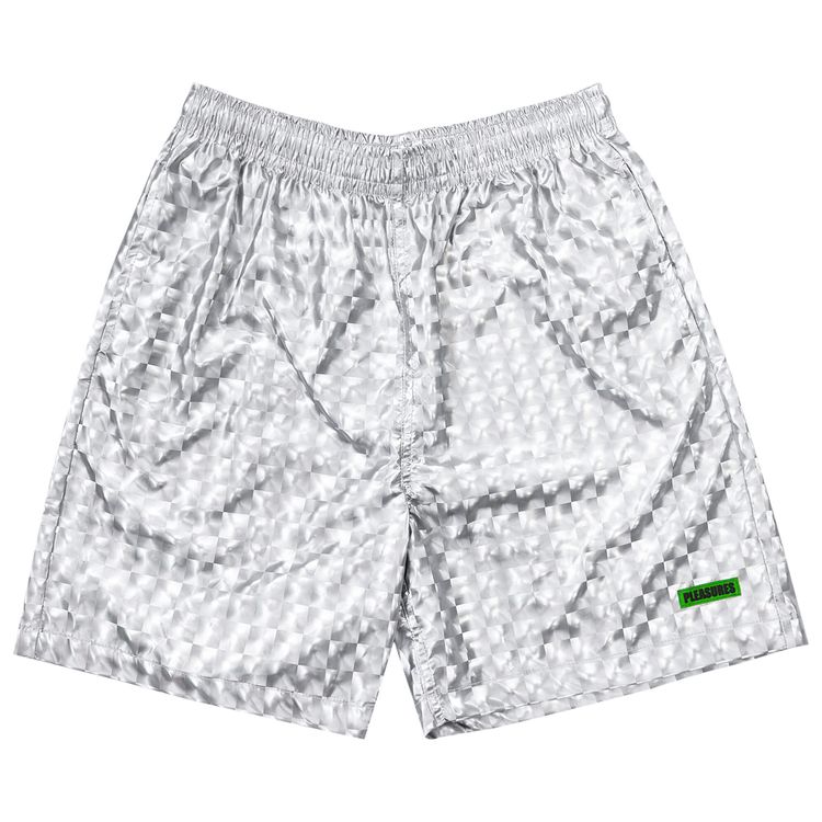 

Шорты Pleasures Pulley Active Shorts 'Silver', серебряный
