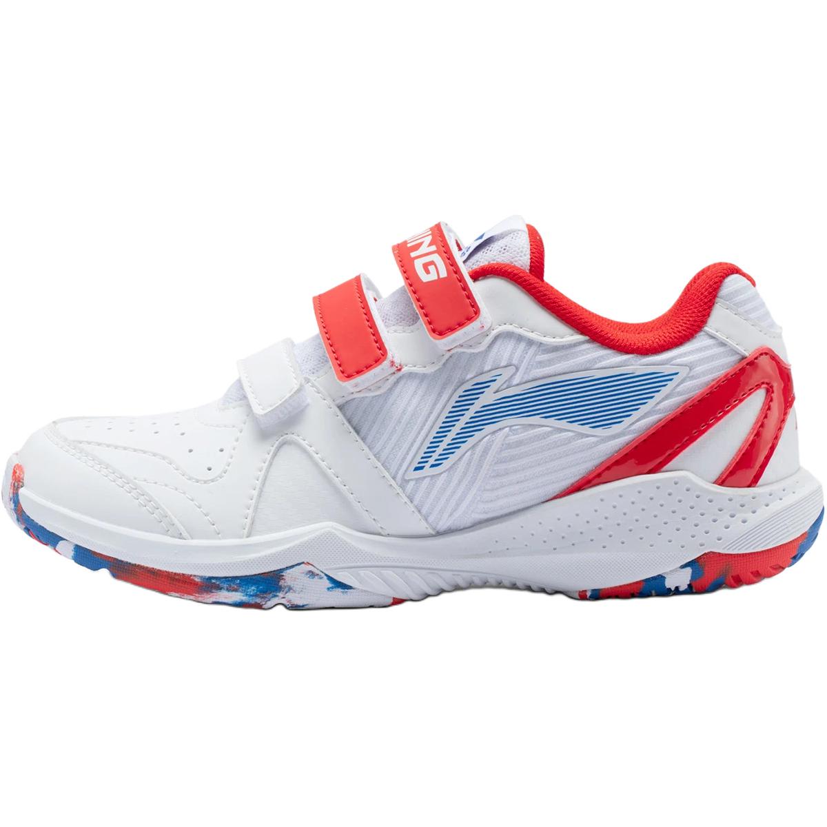 

Кроссовки детские противоскользящие износостойкие с низким верхом Thunder Anti Slip LINING YOUNG, белый/красный/синий