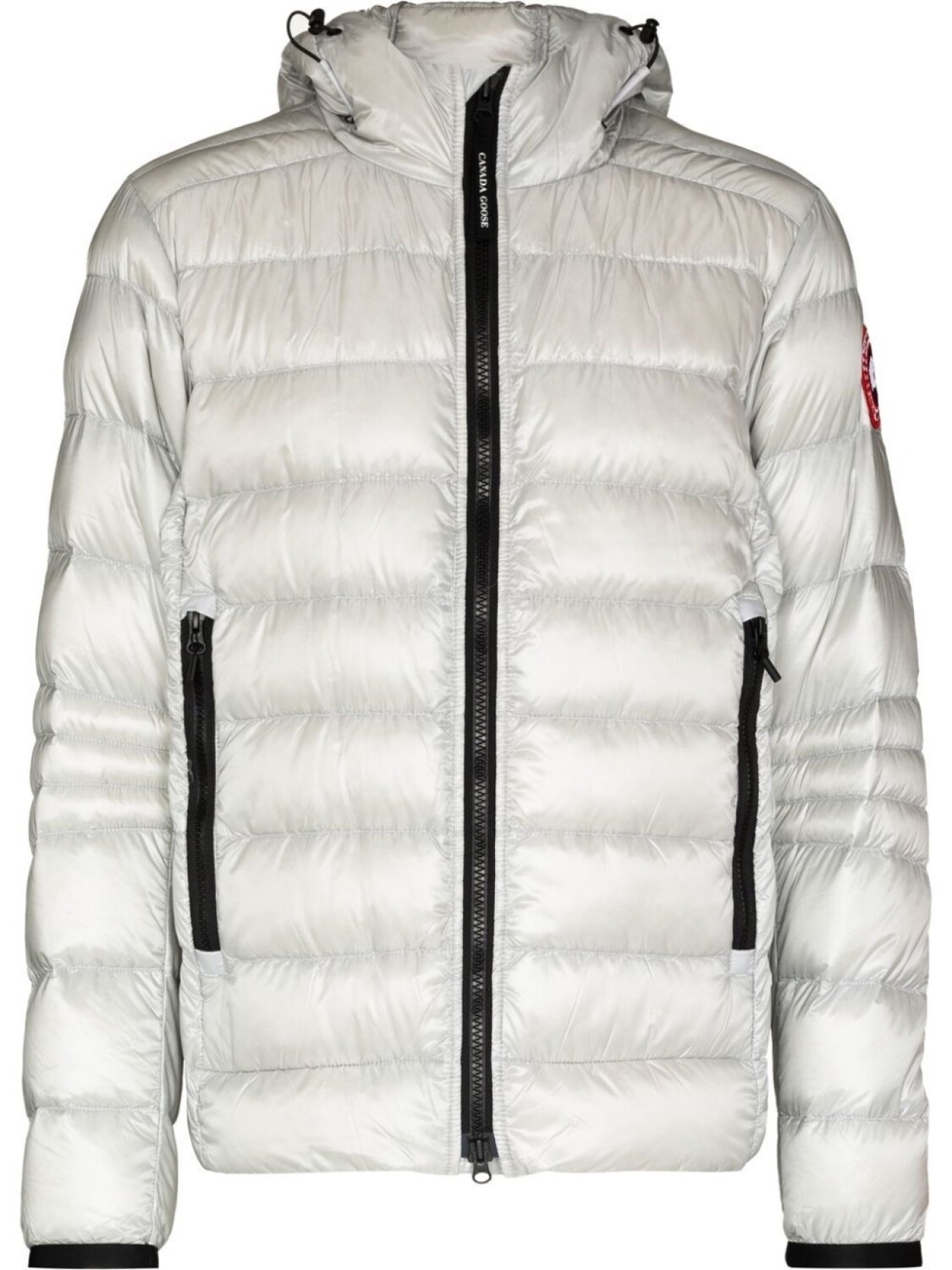 

Canada Goose стеганый пуховик, серебристый