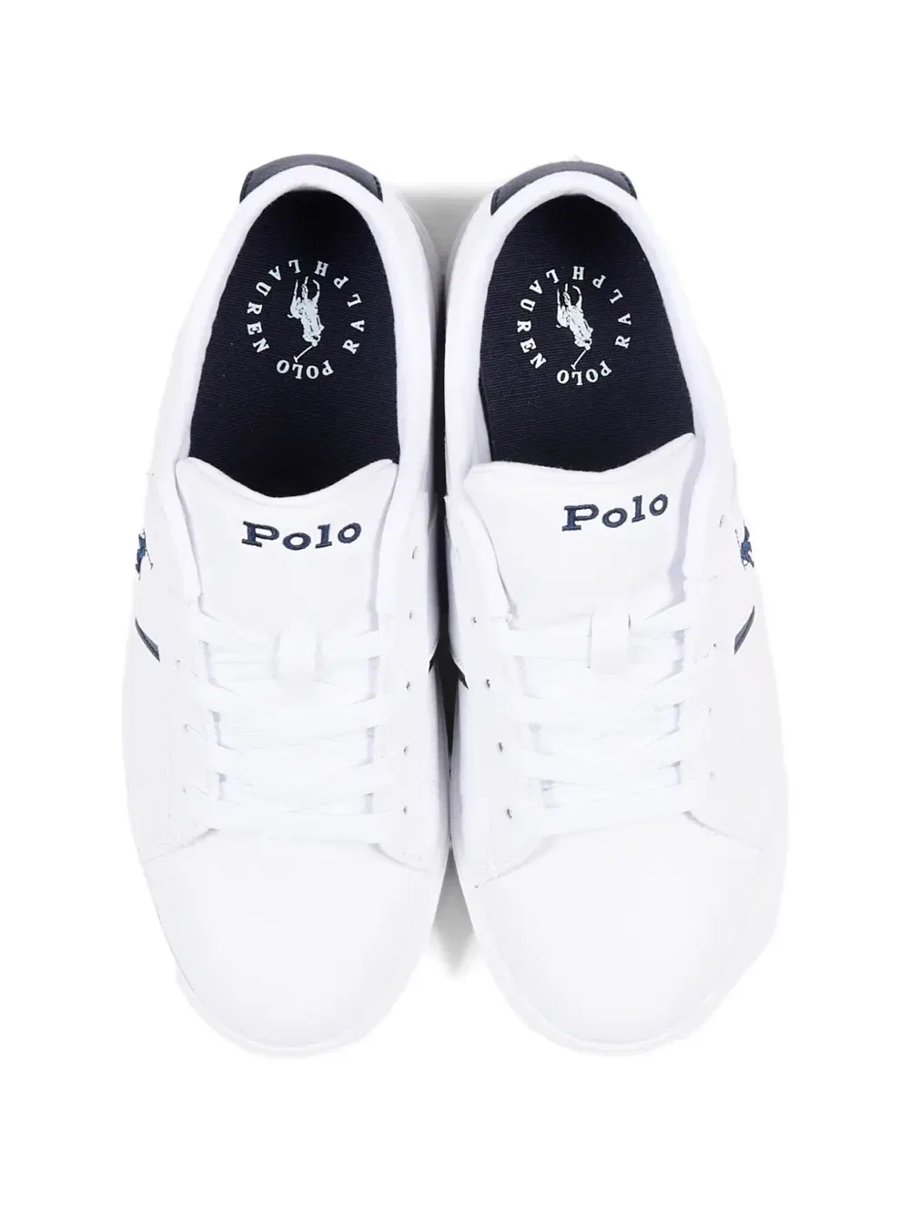 Кроссовки с логотипом Polo Ralph Lauren Kids, белый — фото 4