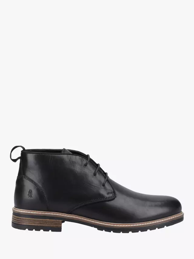 

Ботинки Hush Puppies Ricky Leather Chukka, черный