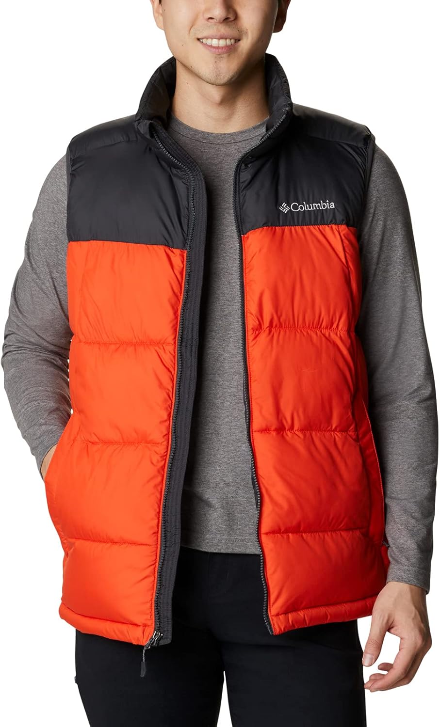 

Columbia мужская жилет Pike Lake, Red Quartz/Shark