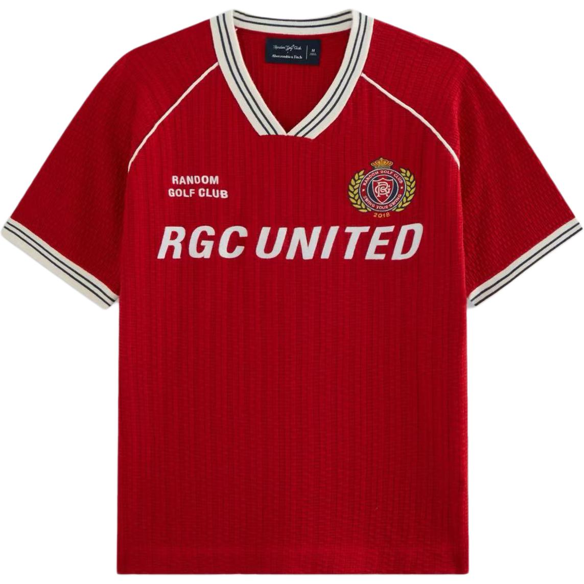 

Футболка мужская Abercrombie＆Fitch, красный