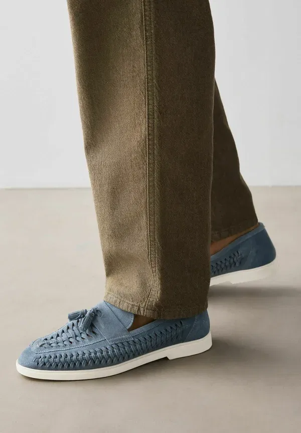 Слипоны Next, blue, синий