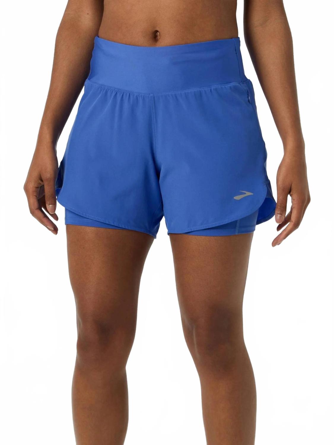

Шорты Women's Chaser Five Short In Bluebell BROOKS