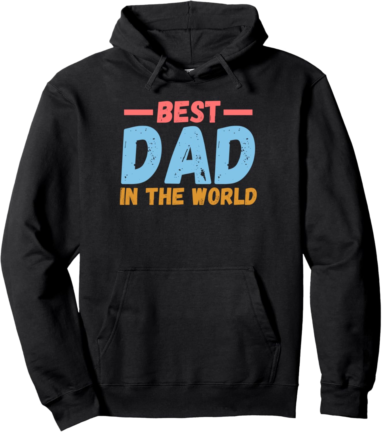 

Худи «Лучший папа в мире» Daddy Daughter Gift Ideas, черный