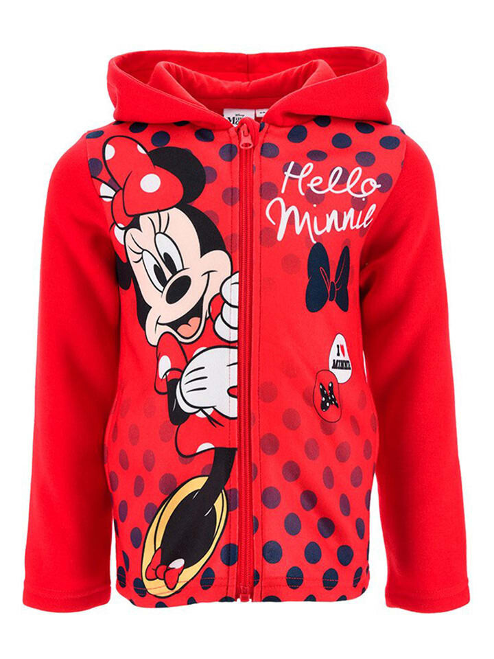 

Спортивная куртка Disney Minnie Mouse Sweatjacke Minnie, цвет Rot/Bunt