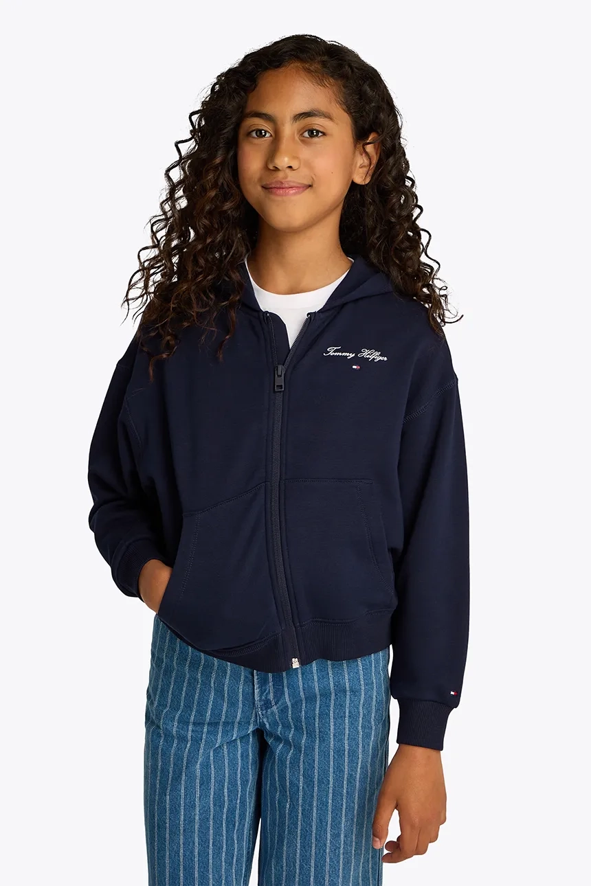 

Детская толстовка Tommy Hilfiger, темно-синий