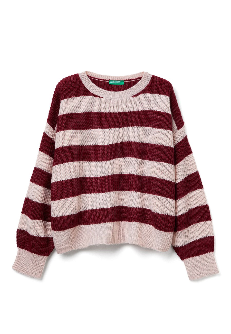 

Джемпер United Colors of Benetton STRIPED, Pink/Light Pink