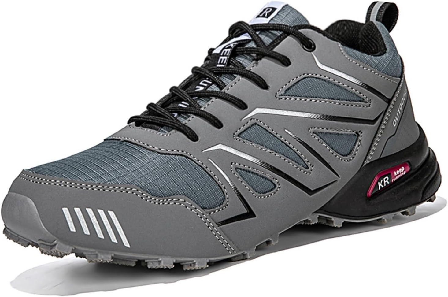 

Мужские многофункциональные кроссовки Azttoztto, для походов и трейлраннинга с промежуточной подошвой EVA, нескользящие, широкие модели для мужчин, зеленый