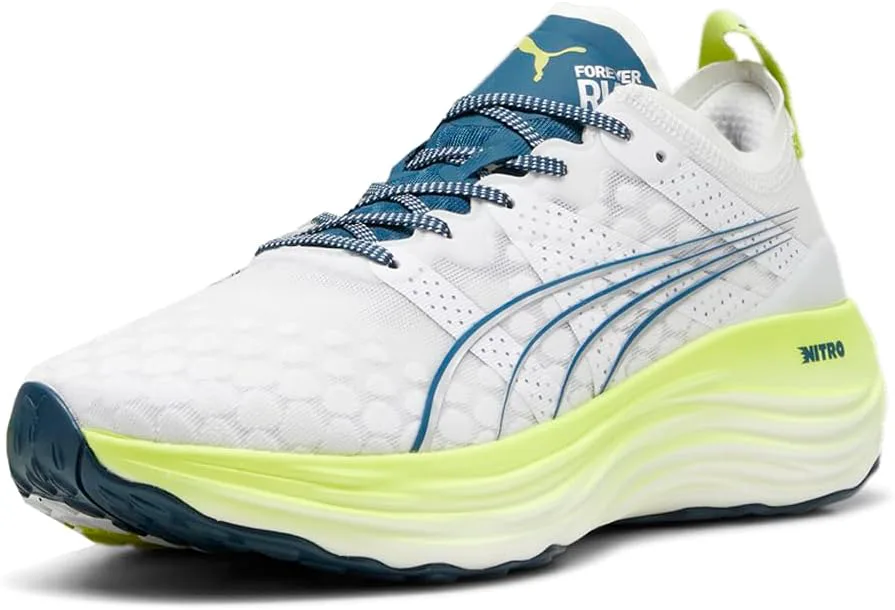 Мужские кроссовки для бега PUMA Foreverrun Nitro - черные, белый — фото 3