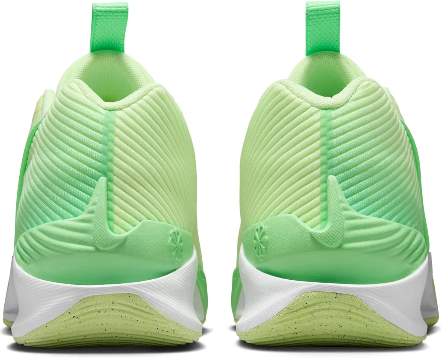 Кроссовки Nike GT Jump Academy на шнуровке, унисекс, для взрослых, Barely Volt Iron Grey Illusion Green — фото 3