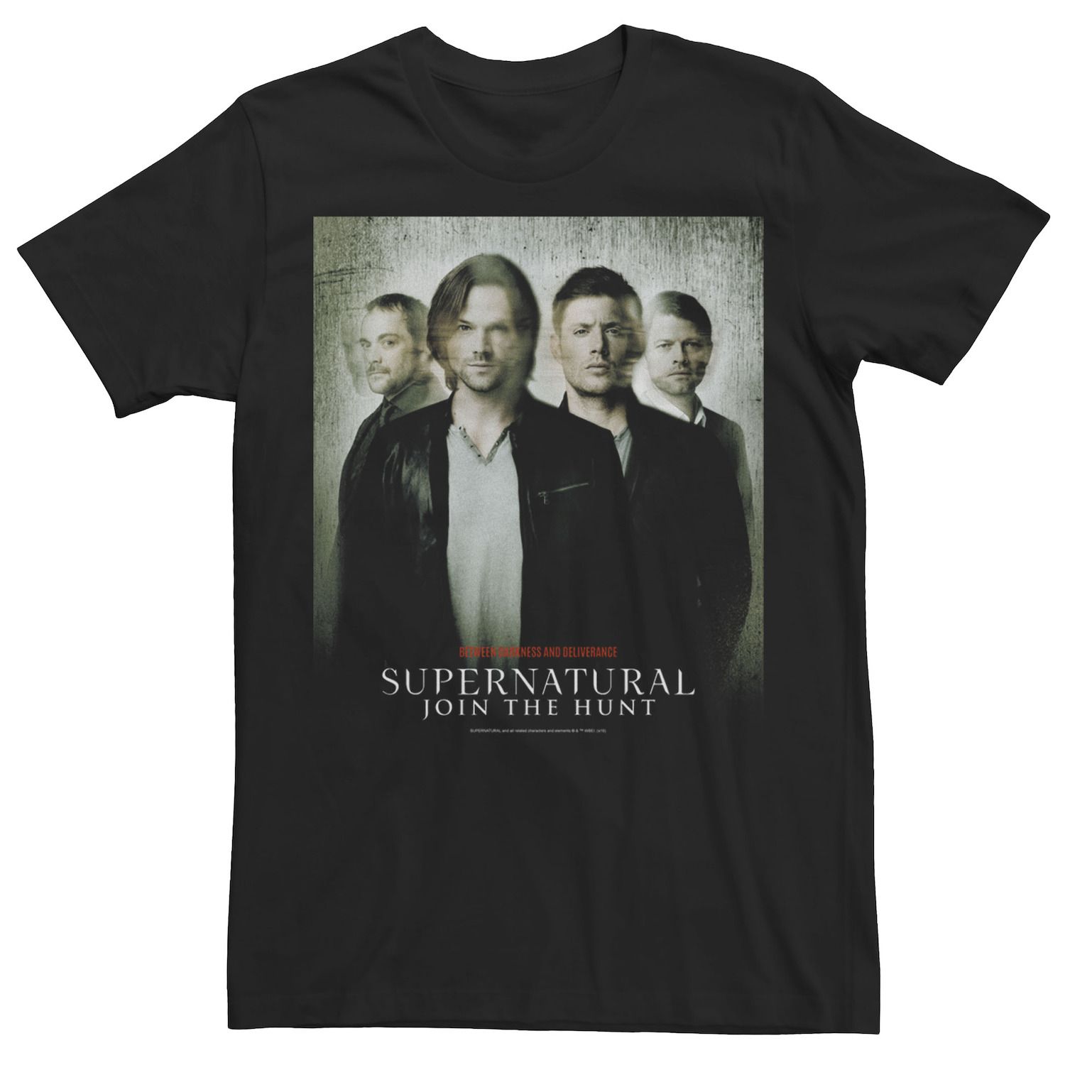 

Мужская футболка с плакатом «Supernatural Join The Hunt Group Shot» Licensed Character