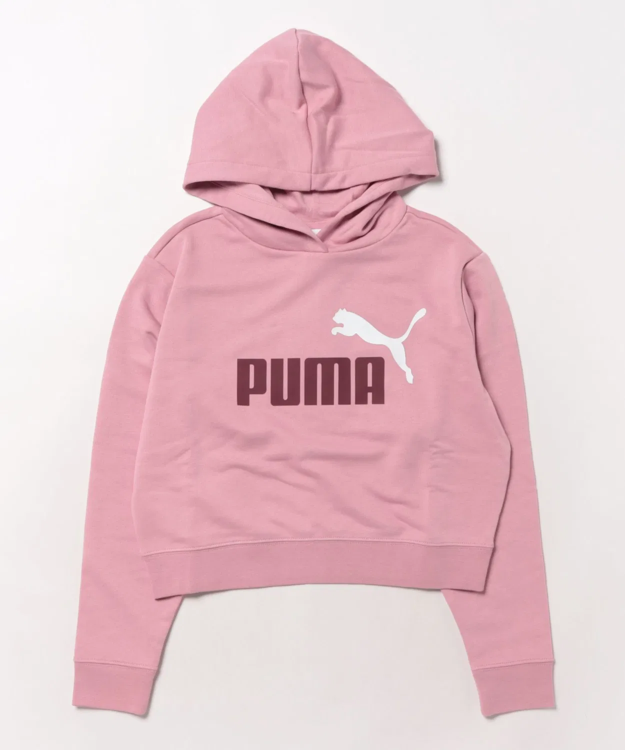 Худи PUMA с коротким рукавом, логотип No.1, розовый