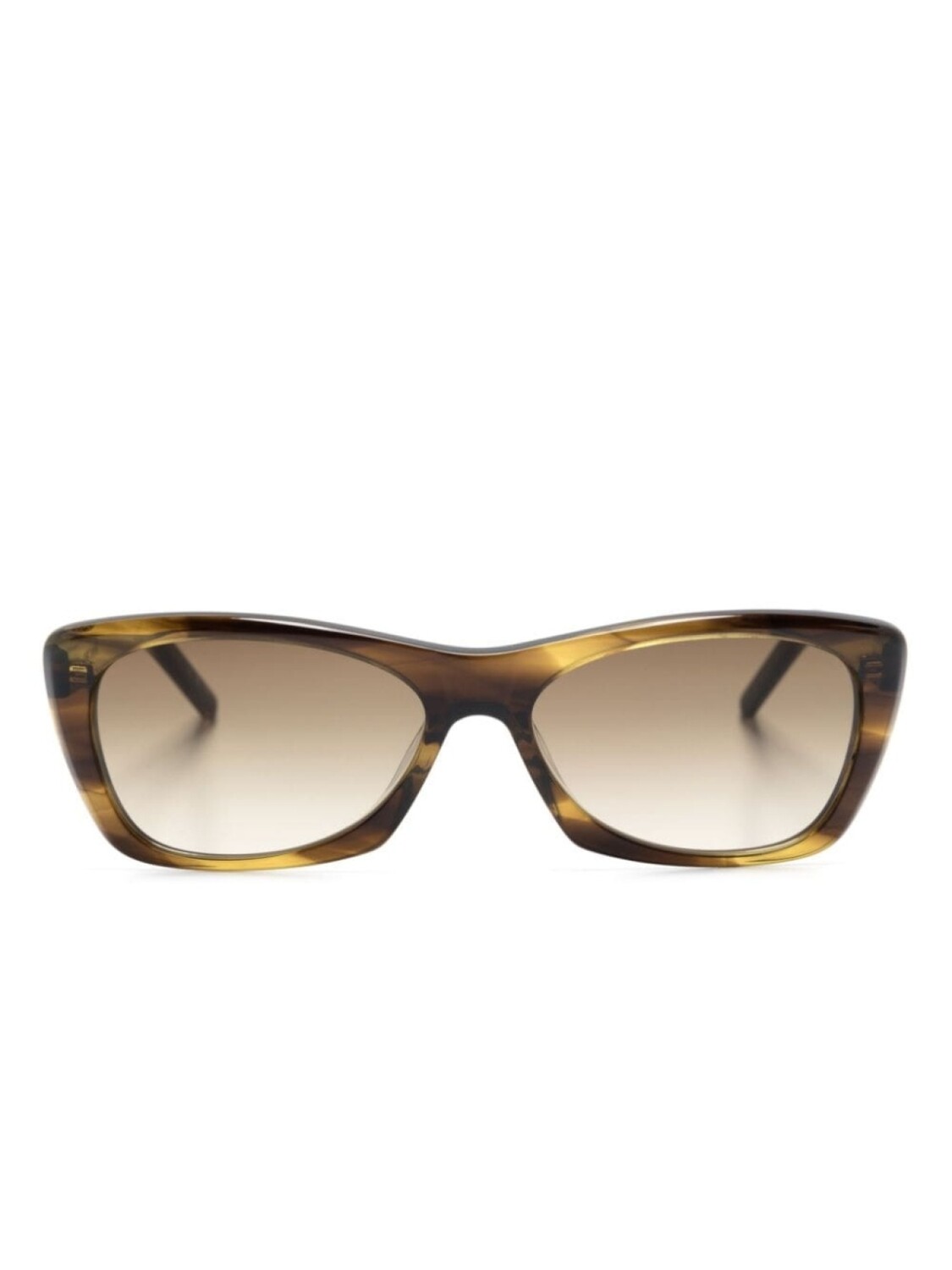 

Saint Laurent Eyewear солнцезащитные очки с логотипом, коричневый