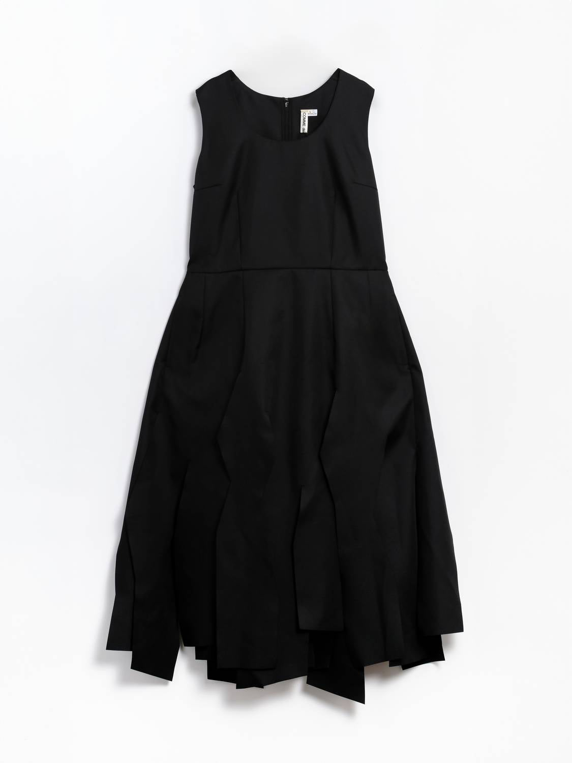 

Черное платье с бахромой Comme Des Garcons