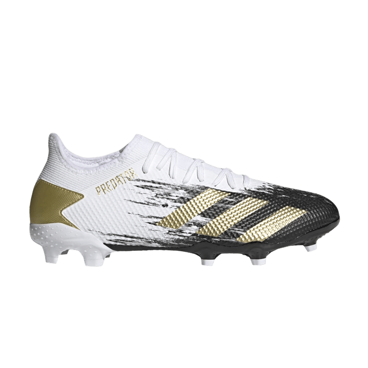 

Кроссовки Predator Mutator 20.3 Low FG 'White Gold Metallic', белый