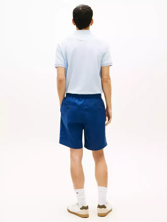 Шорты из льняной смеси Doven Tommy Hilfiger, Dark Blue — фото 3