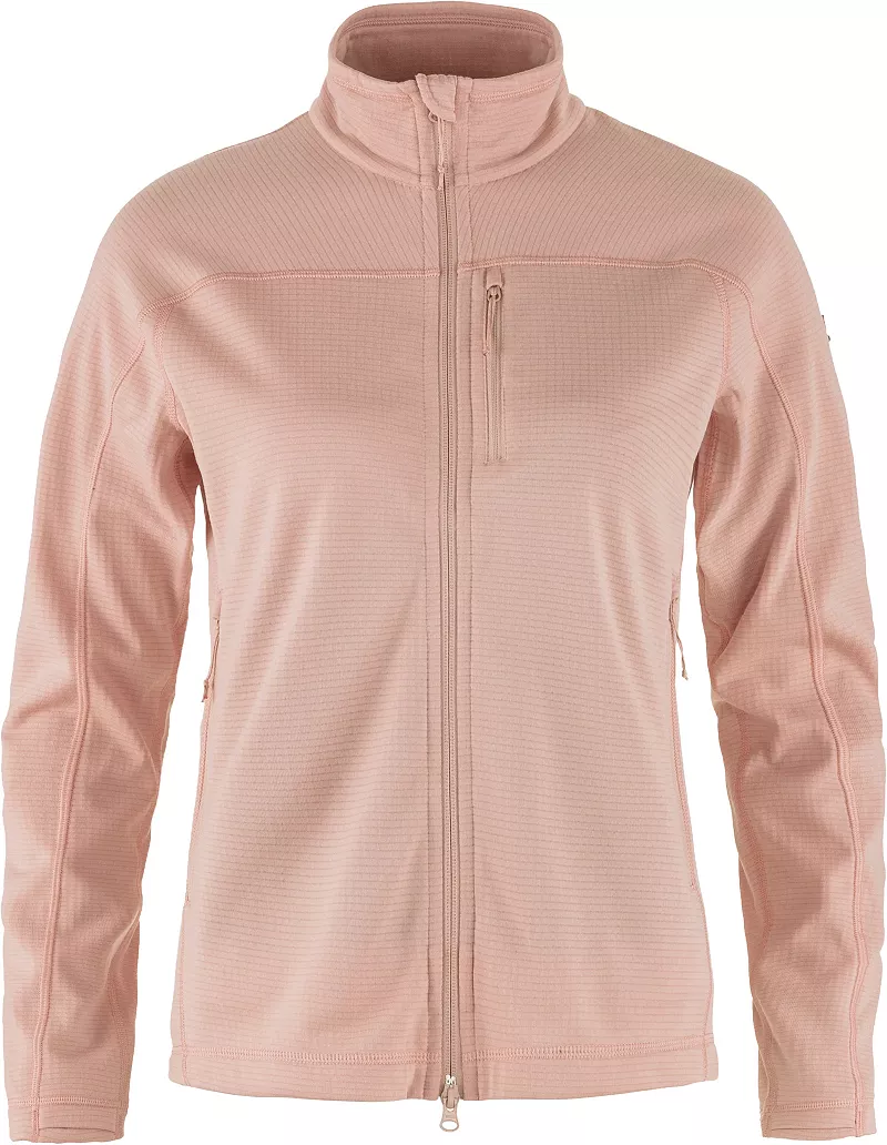 

Женская флисовая куртка Fjallraven Abisko Lite, цвет Chalk Rose