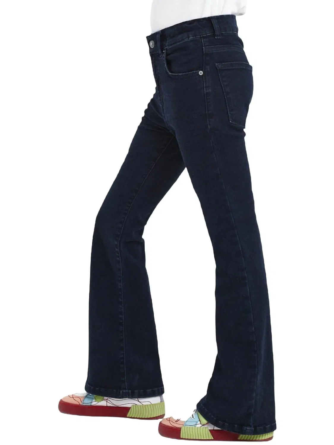 Джинсы-клеш LTB Jeans синего цвета — фото 3