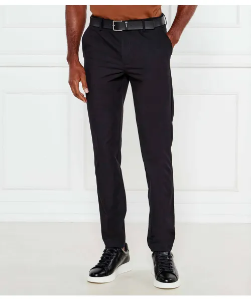 

Брюки p-kaiton1-zip Slim fit Boss, черный