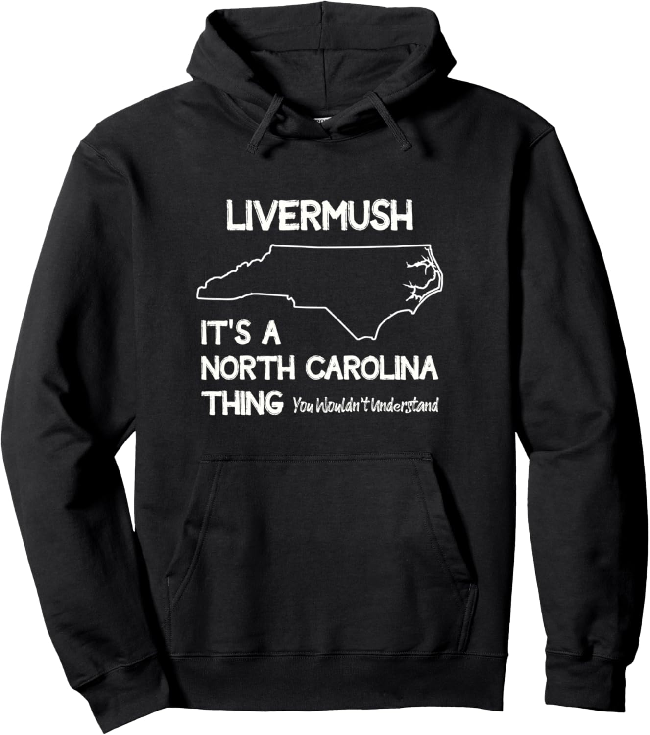 

Толстовка Livermush North Carolina Thing You Wouldn't Understand Livermush Design Co, черный