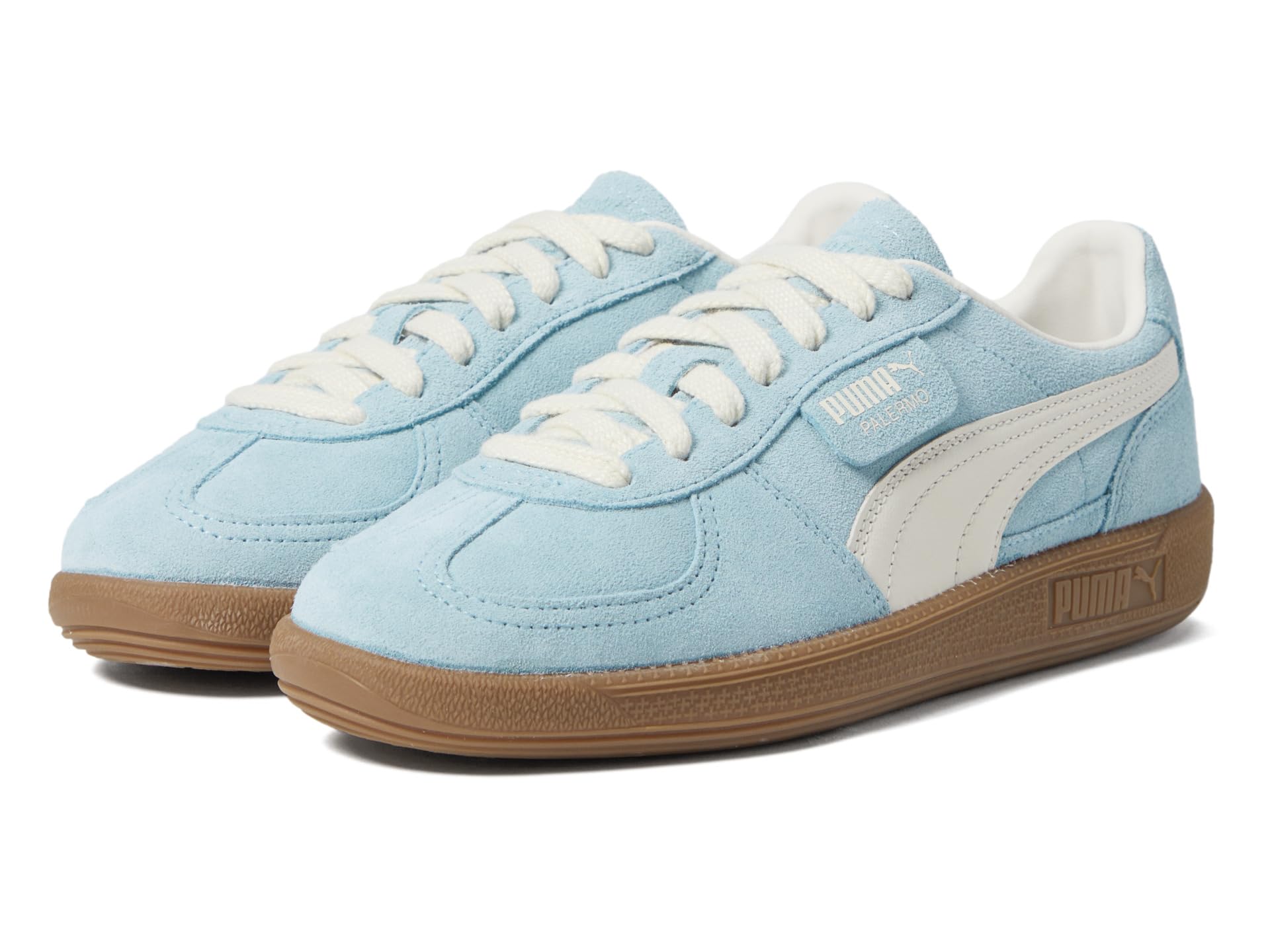 Кроссовки PUMA Palermo Shoes, Turquoise Surf/Pristine/Gum
