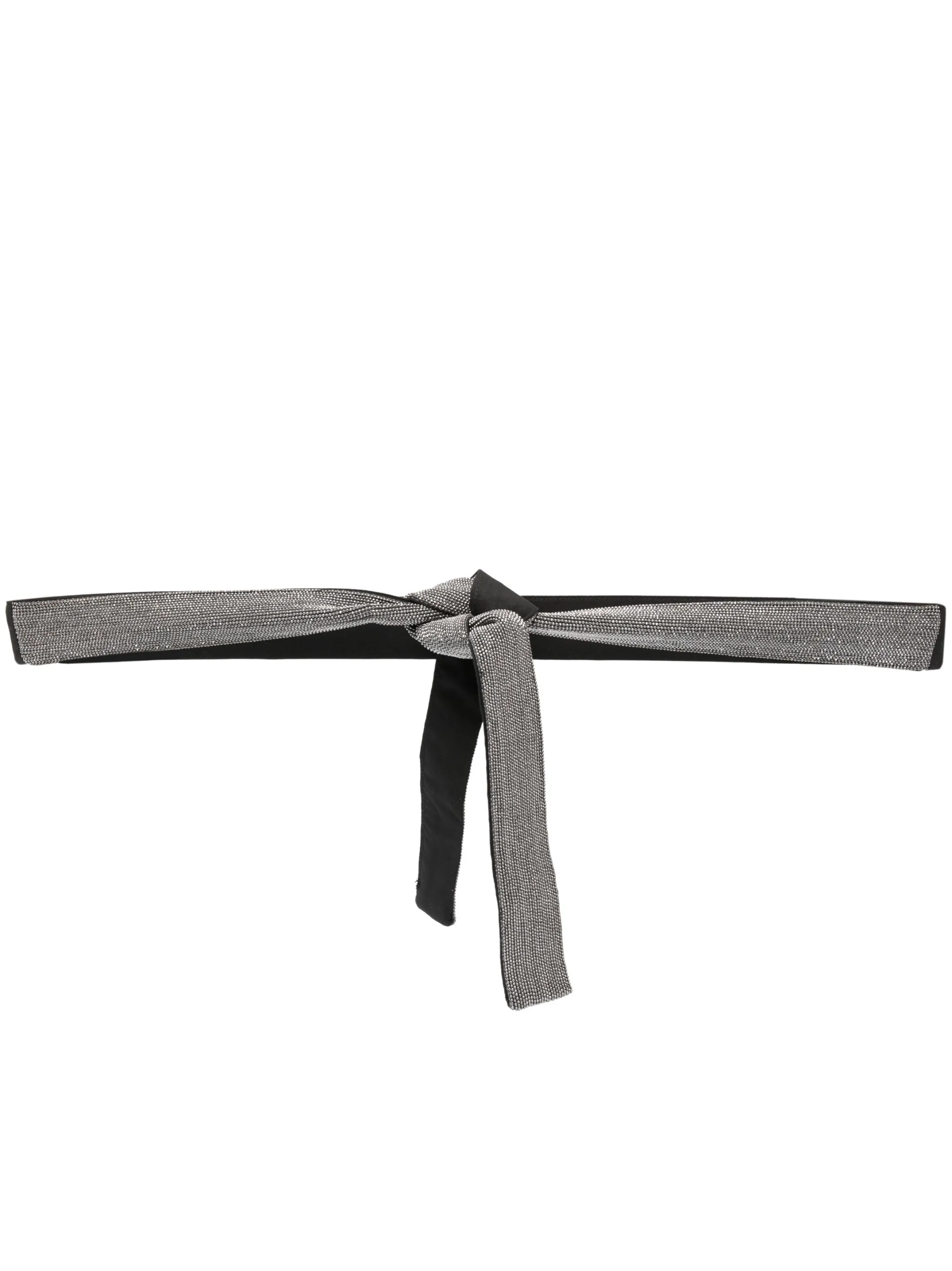 

Пояс с бантом Fabiana Filippi, черный