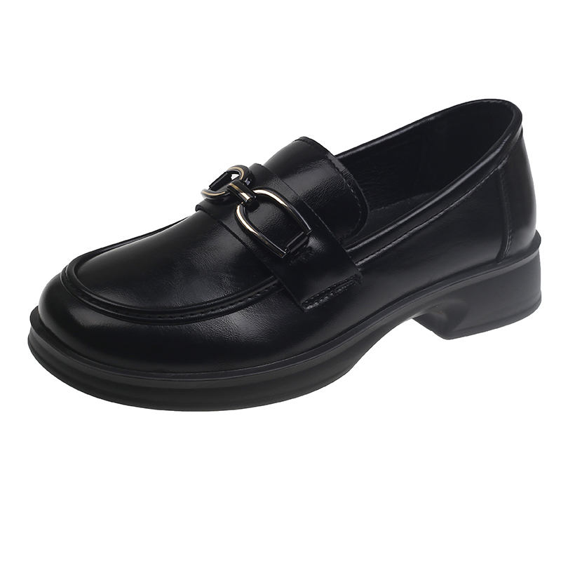 Alxnan Женские лоферы черные, цвет Black