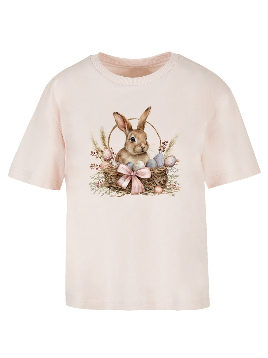 

Футболка F4NT4STIC Osterhasen Korb Dekor, Pastel pink