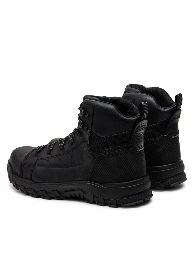 Ботильоны на шнуровке CAT Footwear Threshold Rebound Wp Nm Ct S7L Hro Fo Sr P726046 Schwarz — фото 3