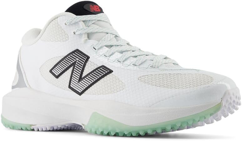 Кроссовки New Balance Mens Freezelx V5 Turf, белый/черный — фото 4