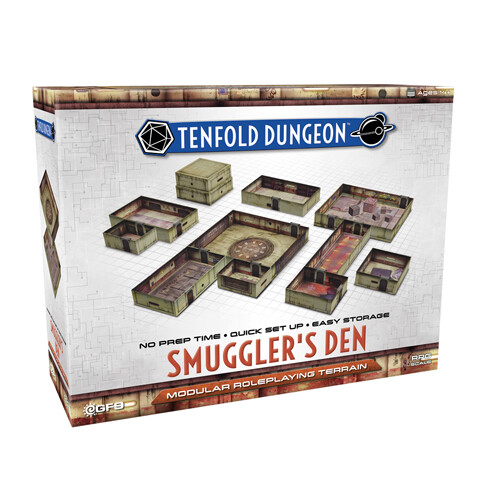 

Коробка для хранения настольных игр Tenfold Dungeon: Smuggler’S Den