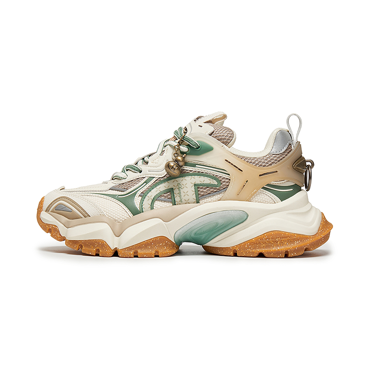 

Champion Кроссовки Retro Sports Health Care Shark Shoes Power Armor Balance Low Top Casual Shoes Men's Linen/Wild Duck Green