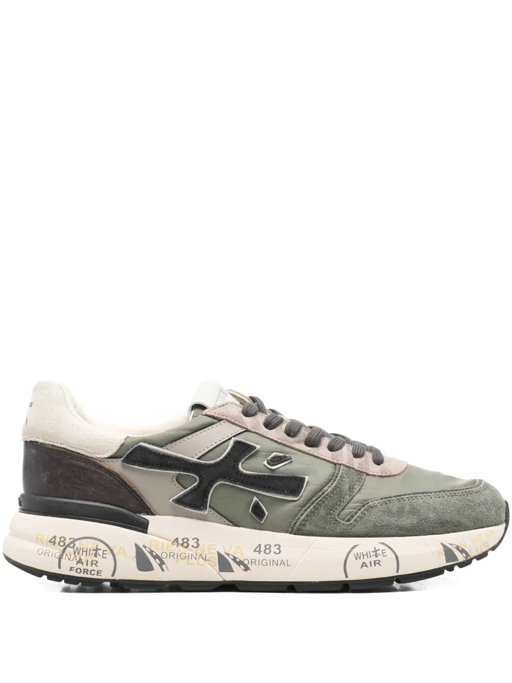 

Кроссовки с нашивкой-логотипом Premiata, зеленый