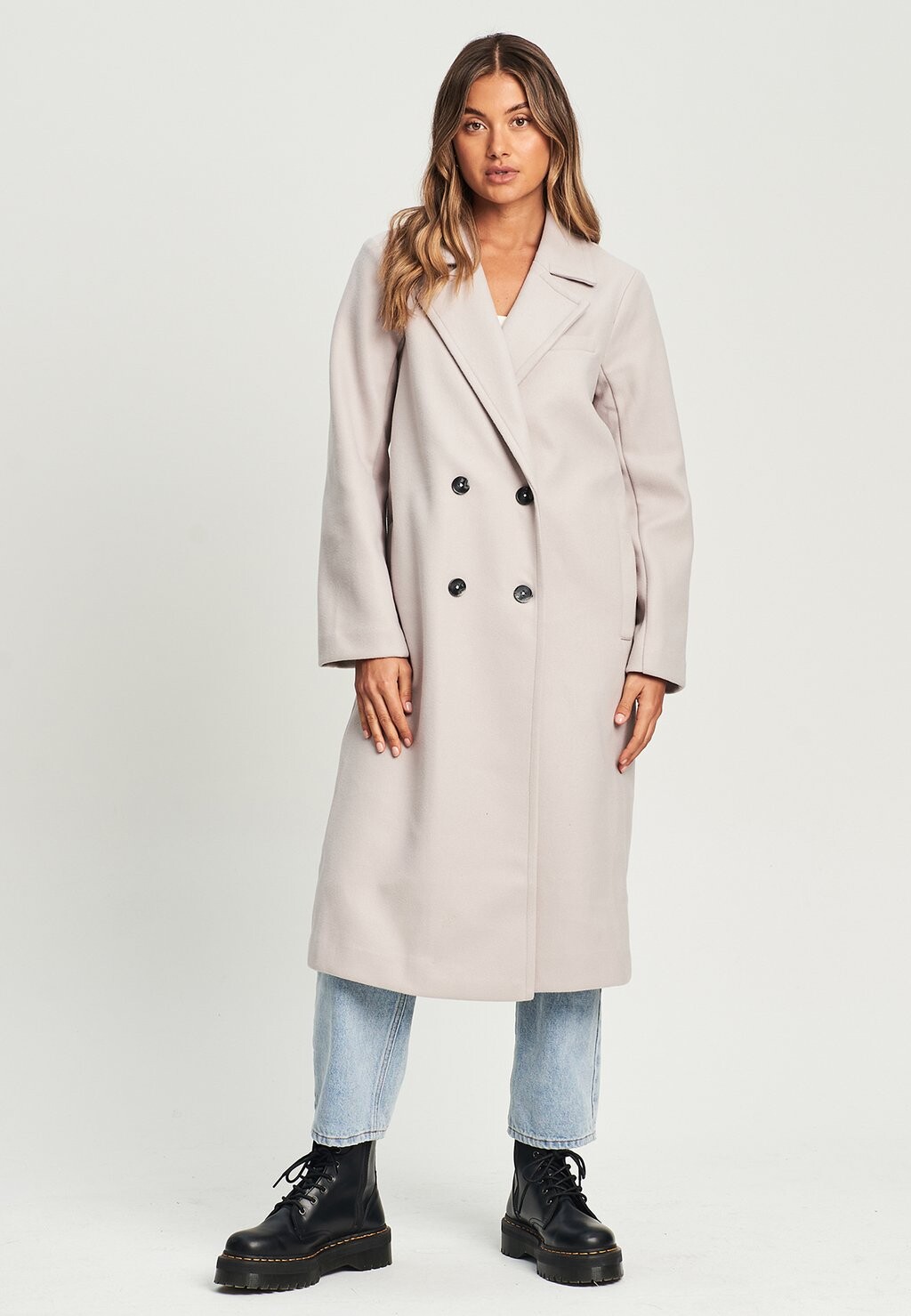 

Пальто классическое MAYA SÁVEL, цвет light grey